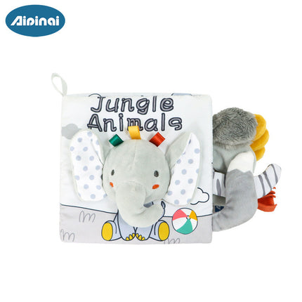 Soft Cloth Book Toys for Babies Touch Feel Crinkle Quiet Books Learning  Books /  Baby Book / Bedtime Story Book
