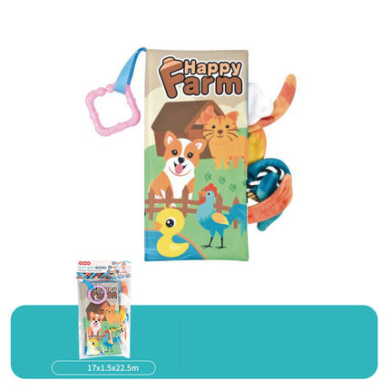 Baby Picture Book Colorfast Parent-children Early Education Colorful Baby Animal Book Toy Baby Toy for Toddlers