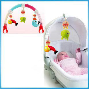 Baby Stroller Arch Toy Bouncer Toy Bar Baby Car Seater Toy Baby Activity Toy Stroller hanging Toy Bed Crib Hanging Toy