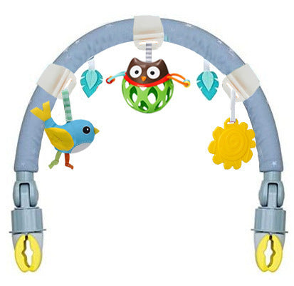 Baby Stroller Arch Toy Bouncer Toy Bar Baby Car Seater Toy Baby Activity Toy Stroller hanging Toy Bed Crib Hanging Toy