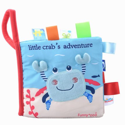 3D Baby Cloth Book - Newborn Early Educational Quiet Book