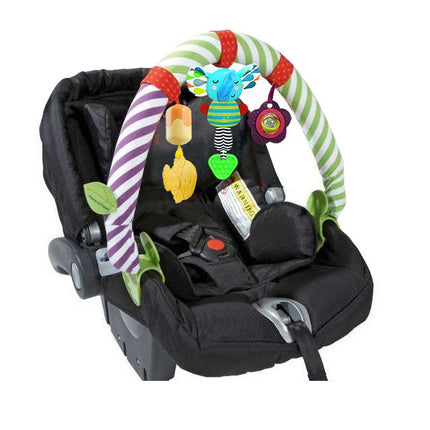 Baby Stroller Arch Toy Bouncer Toy Bar Baby Car Seater Toy Baby Activity Toy Stroller hanging Toy Bed Crib Hanging Toy