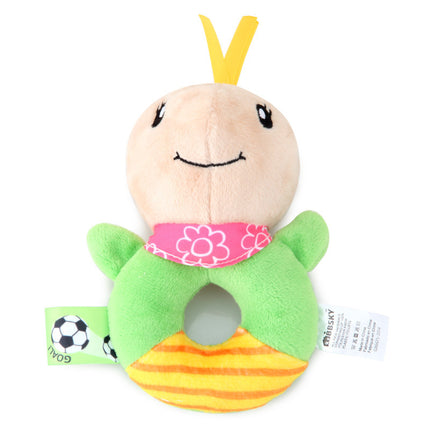 Cartoon Animals Crib Mobile Bed Bell Toys Baby Infant Toddler Baby Plush Rattle Plush Soft Rattles Toy Gift