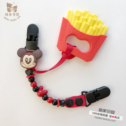 Baby Pacifier Clip Teether Toy Strap Holder